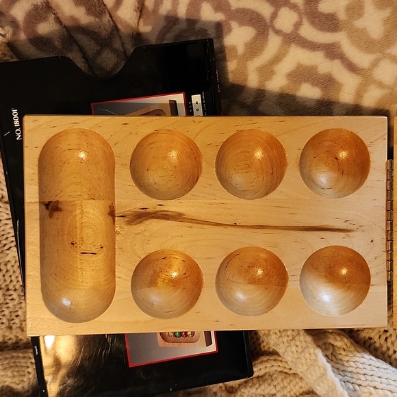 FAO Schwartz Solid Wood Mancala - Picture 8 of 12